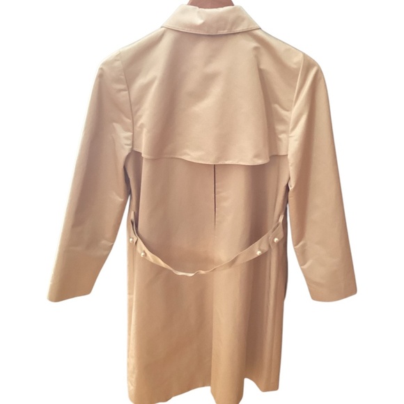 Joan and David Trench Coat Size Medium, fits like a small - Picture 3 of 14